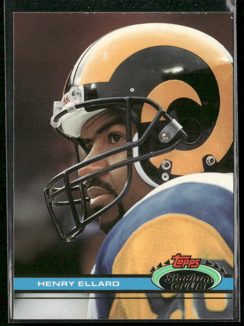 Henry Ellard 1991 Stadium Club #170 Los Angeles Rams