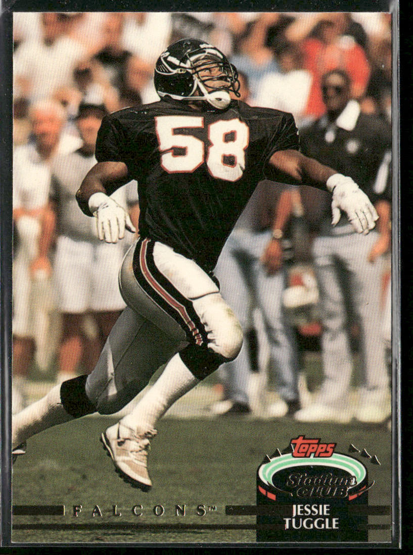 Jessie Tuggle 1992 Stadium Club #186 Atlanta Falcons
