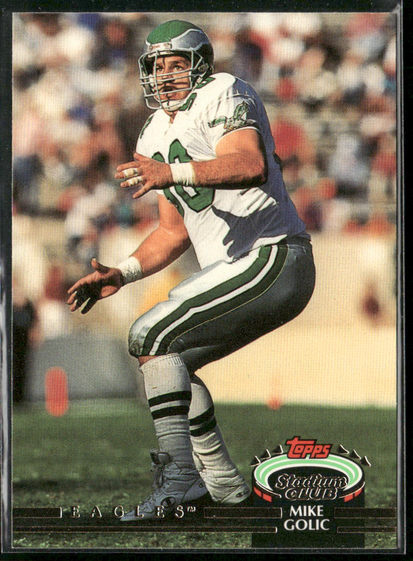 Mike Golic 1992 Stadium Club #467 Philadelphia Eagles