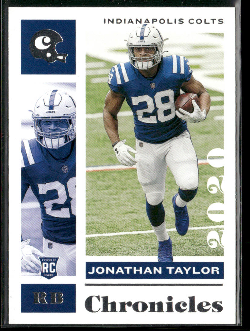 Jonathan Taylor 2020 Panini Chronicles #42 RC Indianapolis Colts