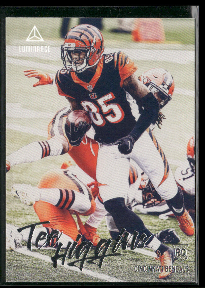 Tee Higgins 2020 Panini Chronicles Luminance Update Rookies #214 Bengals