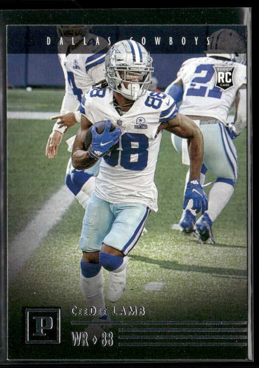 CeeDee Lamb 2020 Panini Chronicles Panini #PA-14 Dallas Cowboys