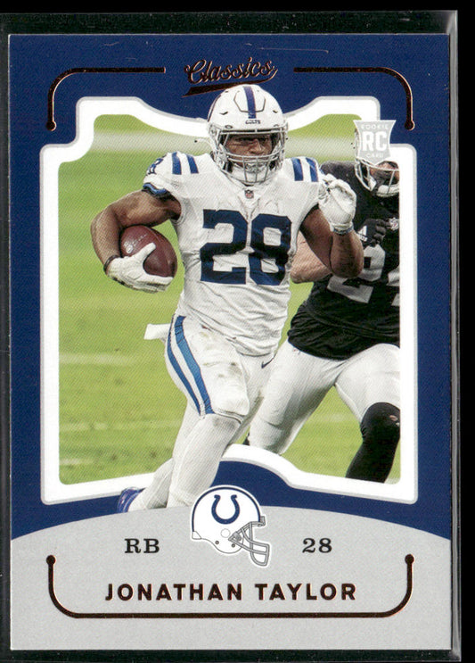Jonathan Taylor 2020 Panini Chronicles Classics #CL-12 Indianapolis Colts