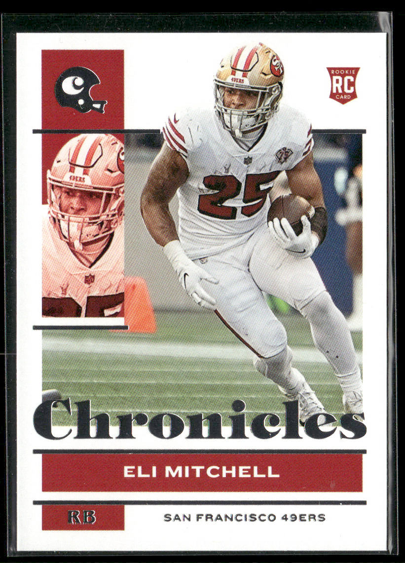 Eli Mitchell 2021 Panini Chronicles #79 RC San Francisco 49ers