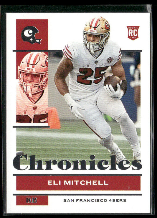 Eli Mitchell 2021 Panini Chronicles #79 RC San Francisco 49ers