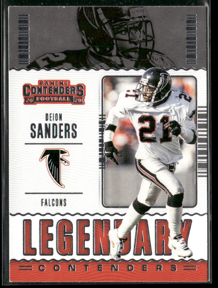 Deion Sanders 2020 Panini Contenders Legendary Contenders #LC-DSA