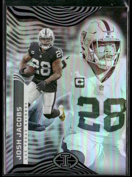 Josh Jacobs 2022 Panini Illusions Retail #57 Las Vegas Raiders