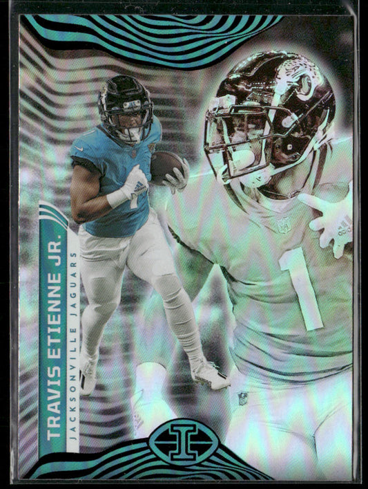 Travis Etienne Jr. 2022 Panini Illusions Retail #42 Jacksonville Jaguars