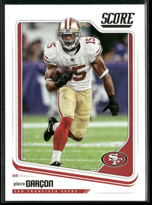 Pierre Garcon 2018 Score #289 San Francisco 49ers