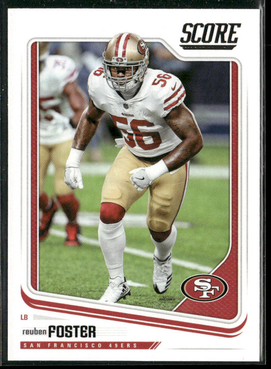 Reuben Foster 2018 Score #281 San Francisco 49ers