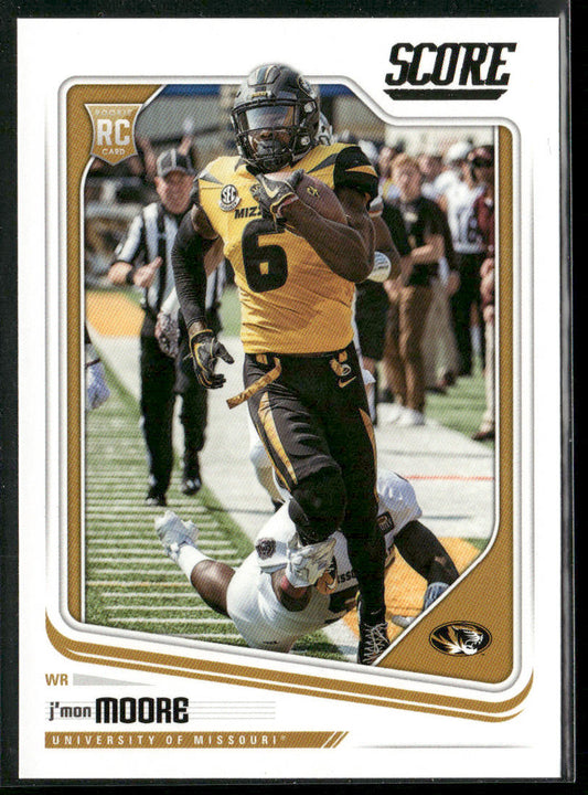 J'Mon Moore 2018 Score #433 Missouri Tigers
