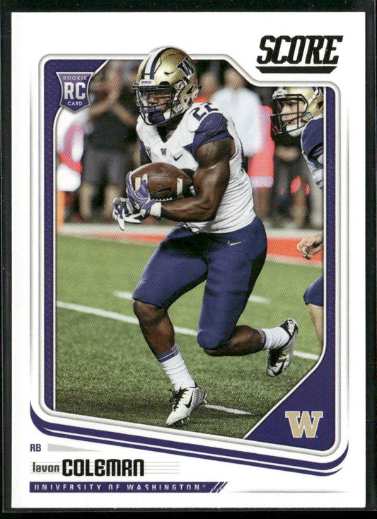 Lavon Coleman 2018 Score #434 Washington Huskies