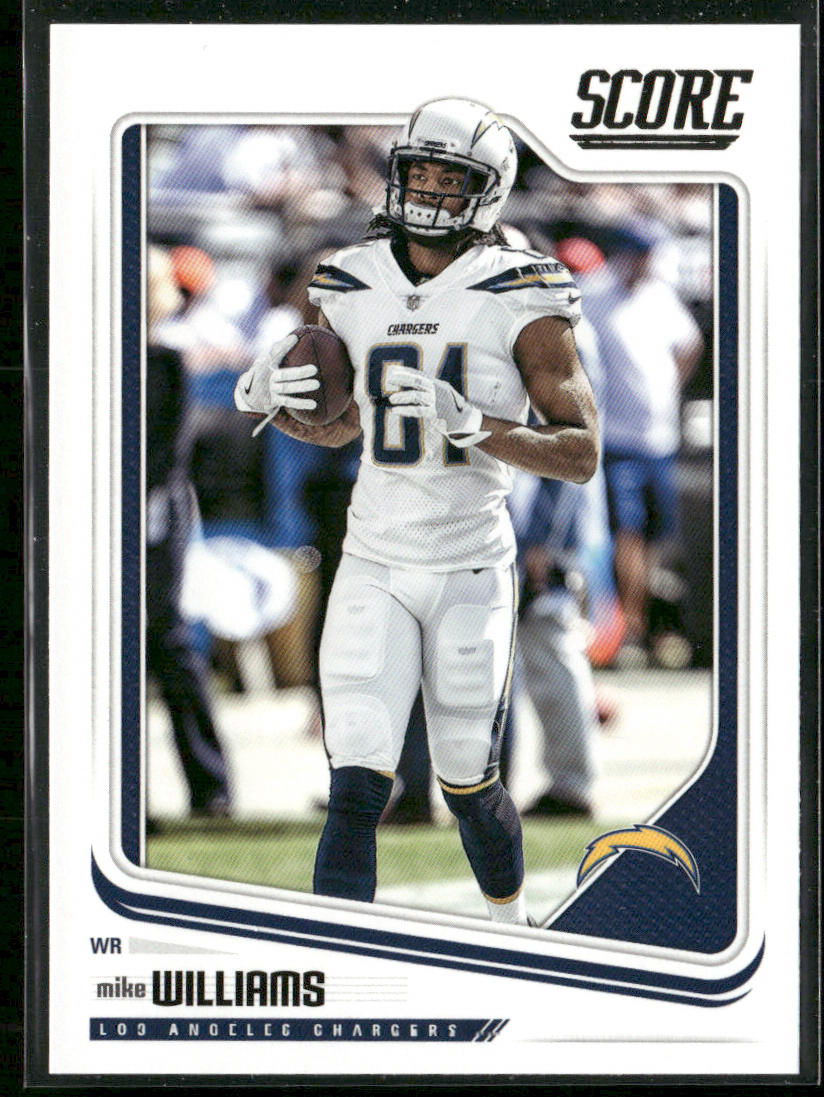 Mike Williams 2018 Score #177 Los Angeles Chargers