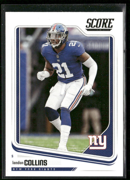 Landon Collins 2018 Score #236 New York Giants