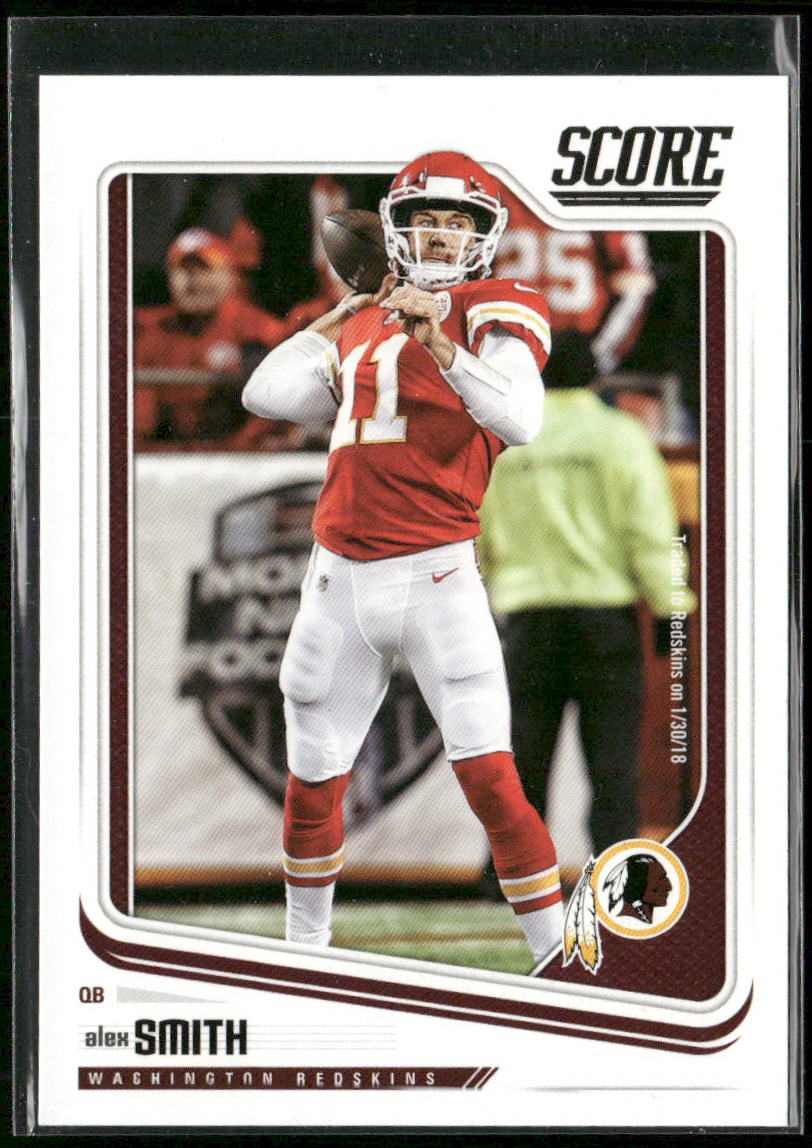 Alex Smith 2018 Score #155 Washington Redskins