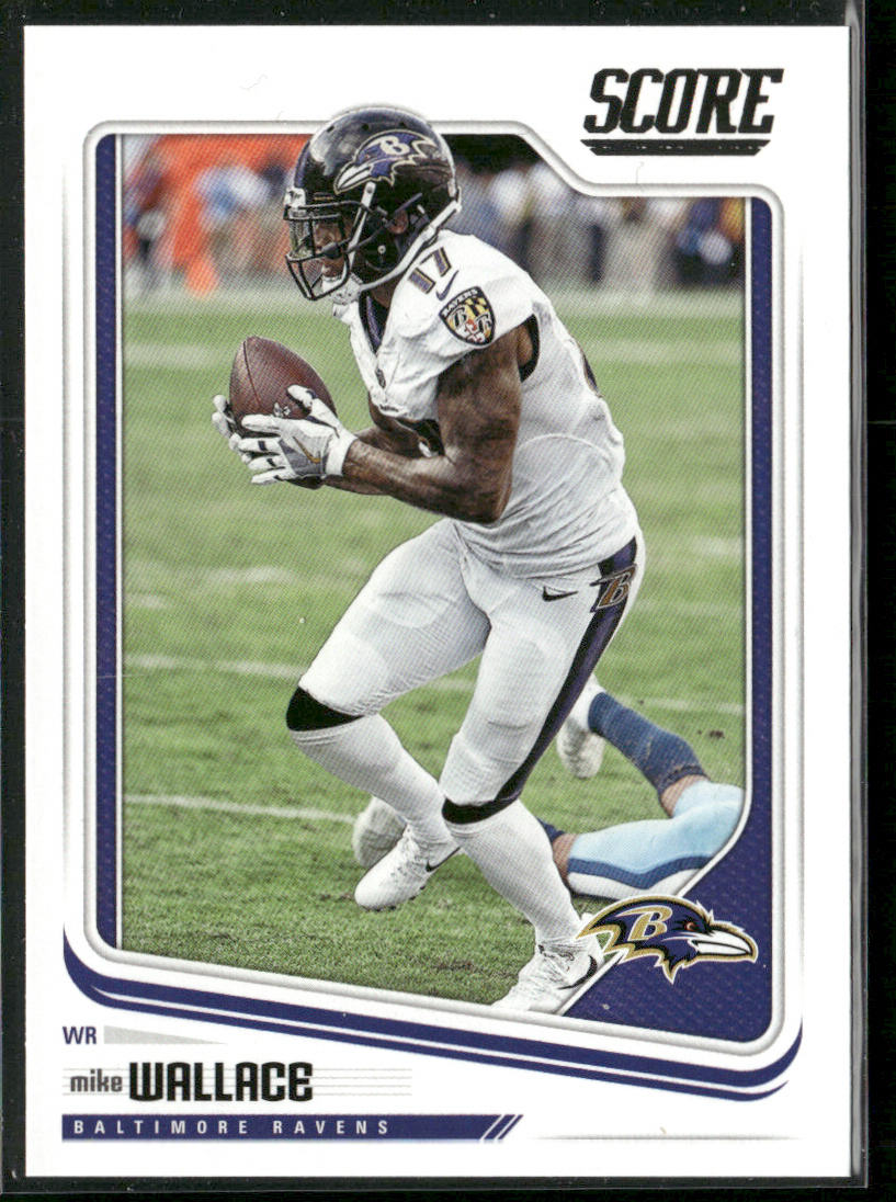 Mike Wallace 2018 Score #26 Baltimore Ravens