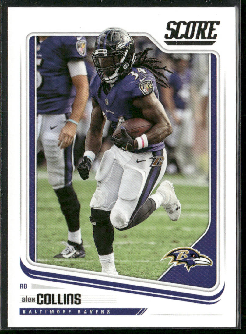 Alex Collins 2018 Score #29 Baltimore Ravens