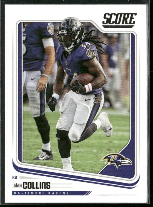 Alex Collins 2018 Score #29 Baltimore Ravens