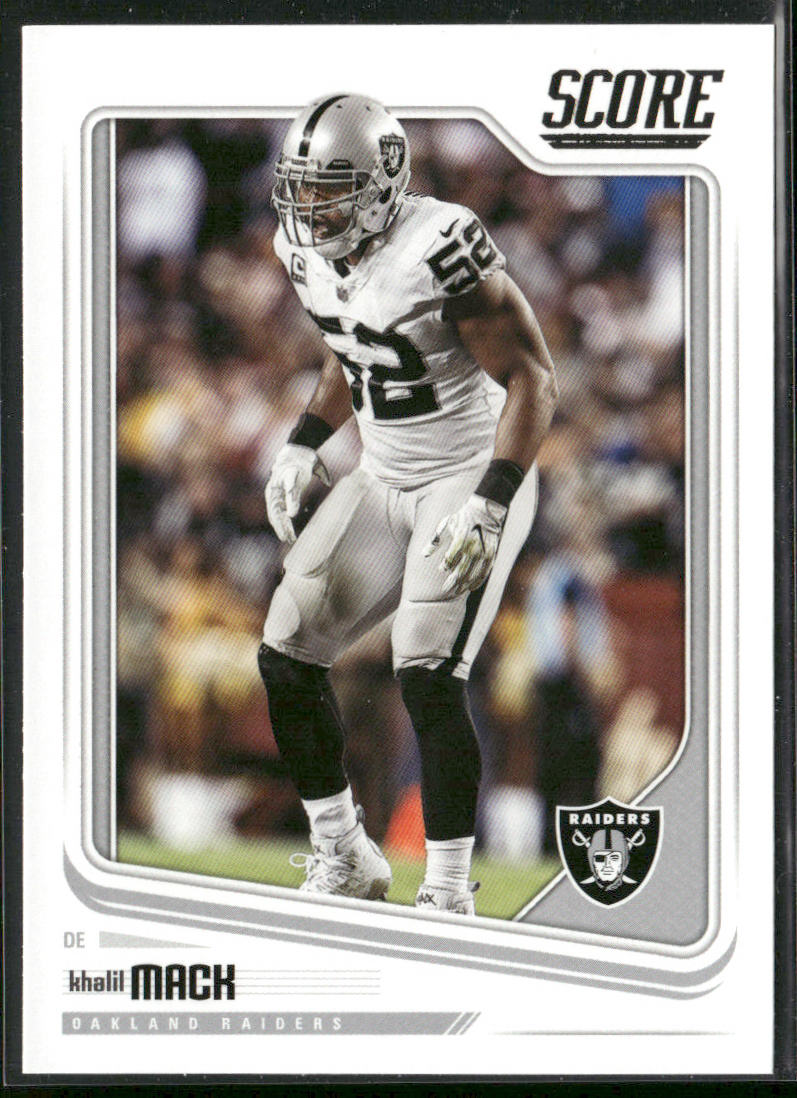 Khalil Mack 2018 Score #250 Oakland Raiders