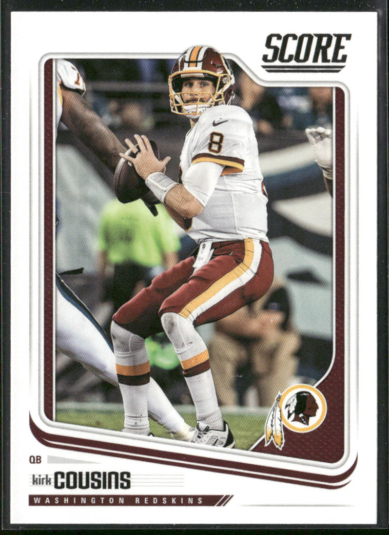 Kirk Cousins 2018 Score #321 Washington Redskins