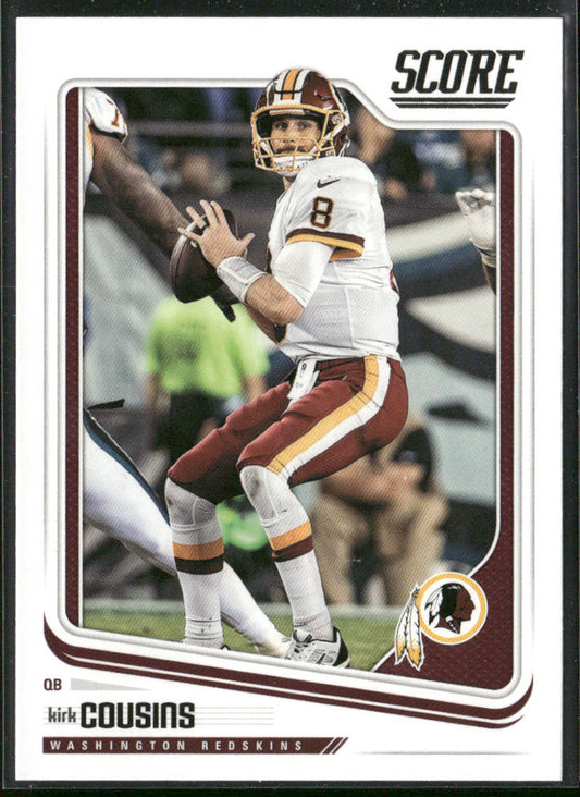 Kirk Cousins 2018 Score #321 Washington Redskins