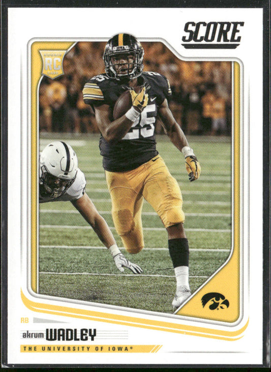 Akrum Wadley 2018 Score #371 Iowa Hawkeyes