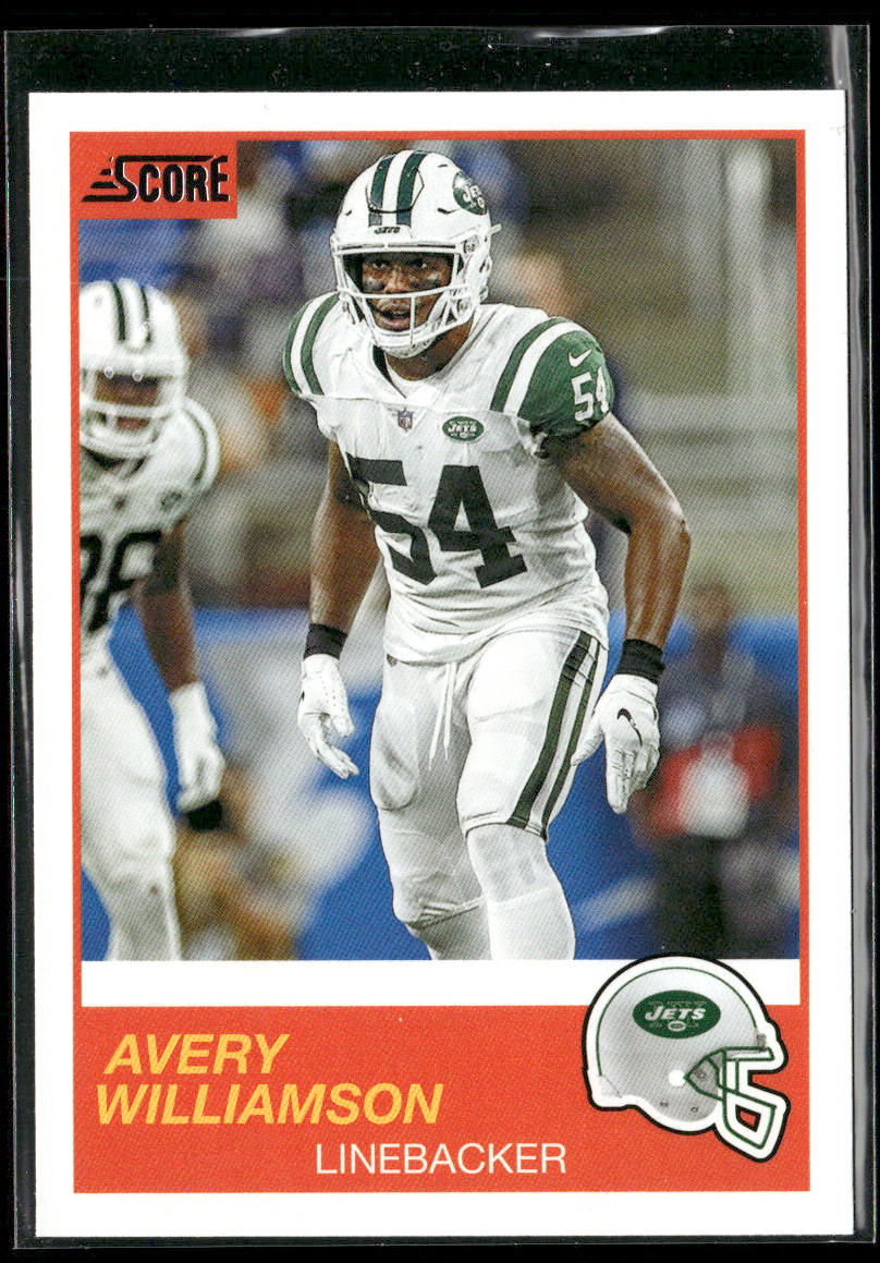 Avery Williamson 2019 Score #159 New York Jets