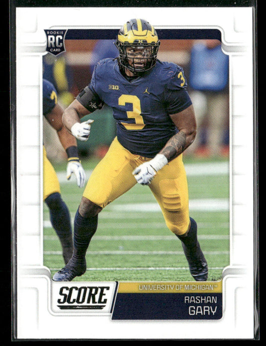 Rashan Gary 2019 Score #362 RC Michigan Wolverines