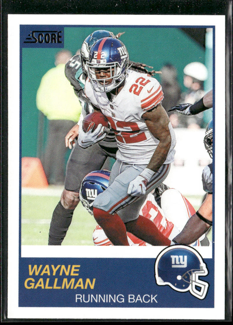 Wayne Gallman 2019 Score #180 New York Giants
