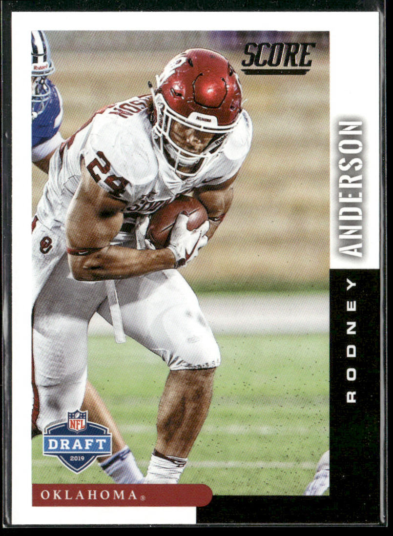 Rodney Anderson 2019 Score NFL Draft 2019 #DFT-26 Oklahoma Sooners