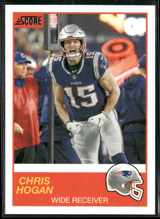 Chris Hogan 2019 Score #151 New England Patriots