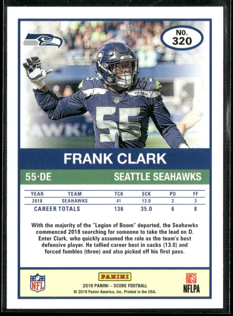Frank Clark 2019 Score #320 Seattle Seahawks