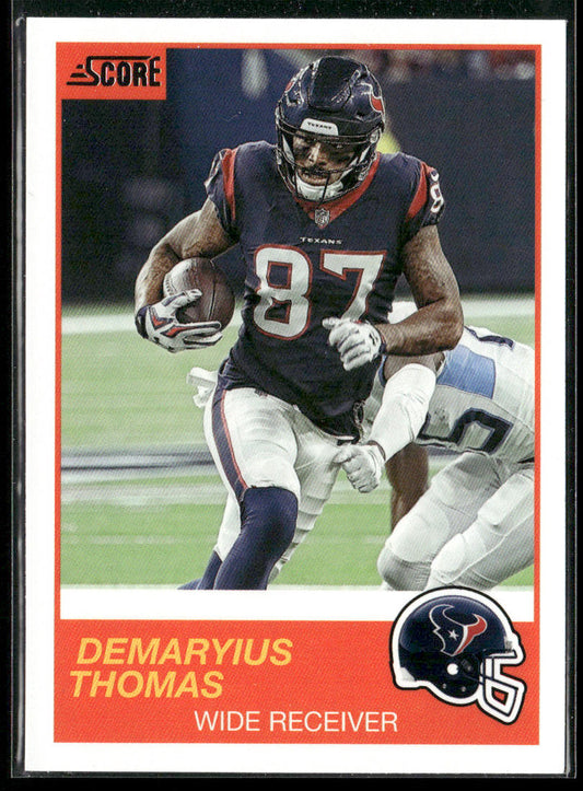 Demaryius Thomas 2019 Score #46 Houston Texans