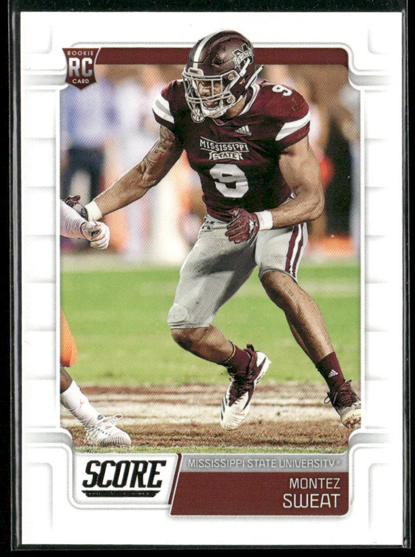 Montez Sweat 2019 Score #368 RC Mississippi State Bulldogs