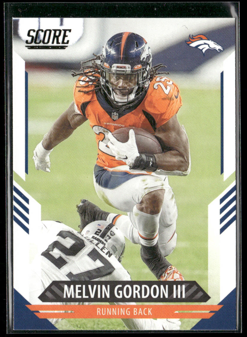 Melvin Gordon III 2021 Score #216 Denver Broncos