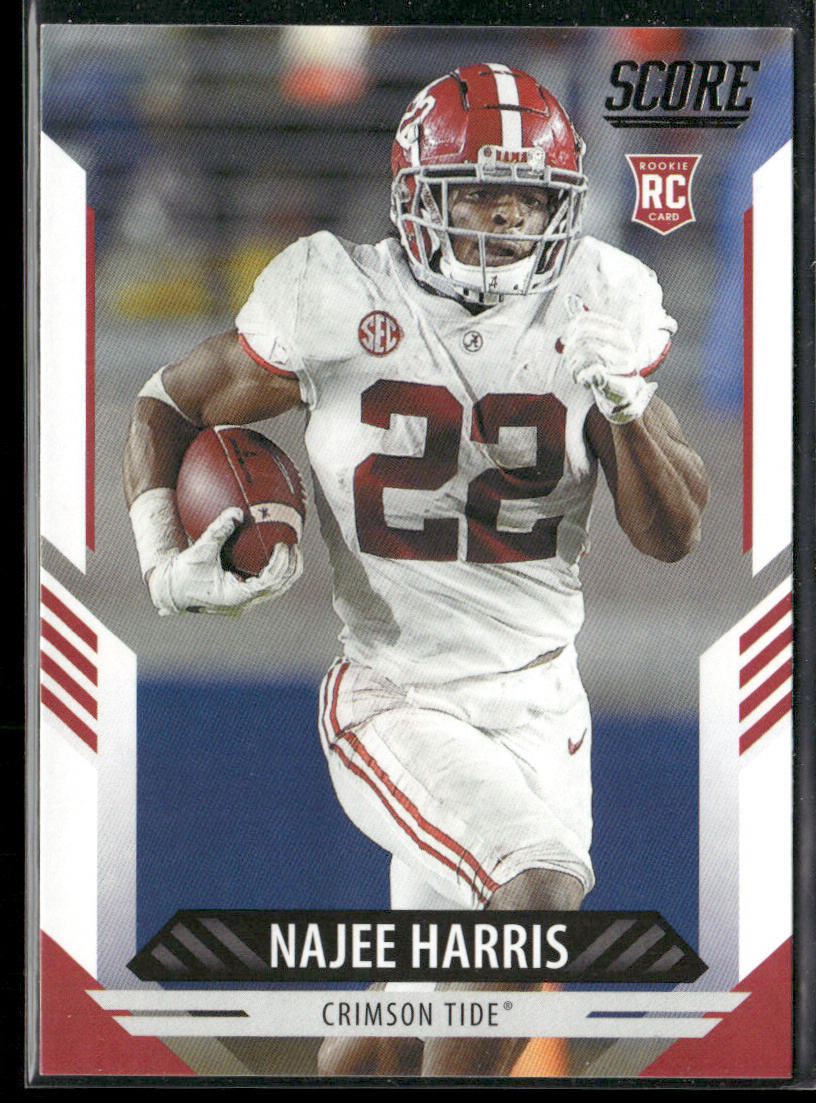 Najee Harris 2021 Score #309 RC Alabama Crimson Tide