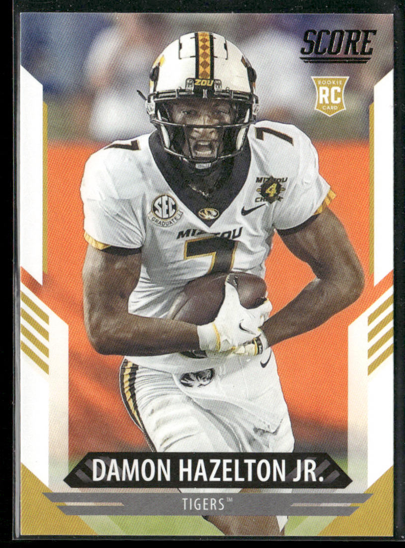 Damon Hazelton Jr. 2021 Score #367 RC Missouri Tigers
