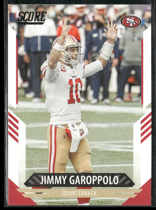 Jimmy Garoppolo 2021 Score #259 San Francisco 49ers