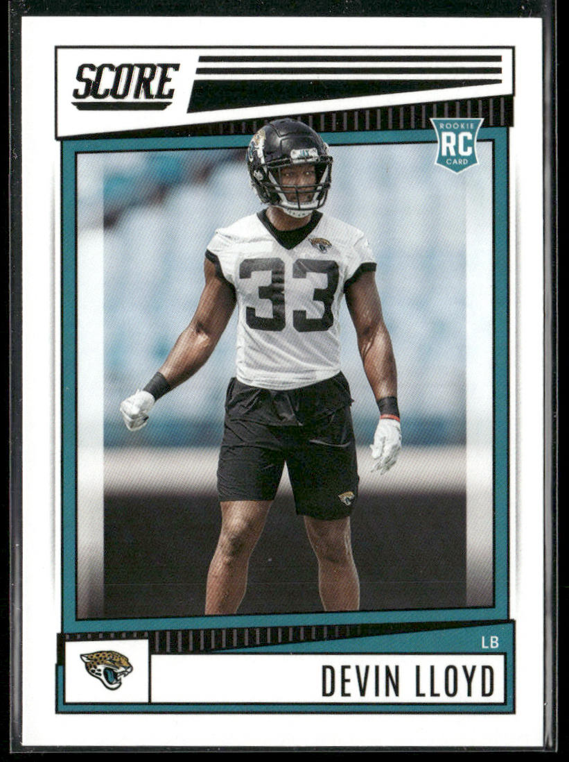 Devin Lloyd 2022 Score #350 RC Jacksonville Jaguars
