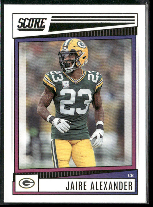 Jaire Alexander 2022 Score #100 Green Bay Packers