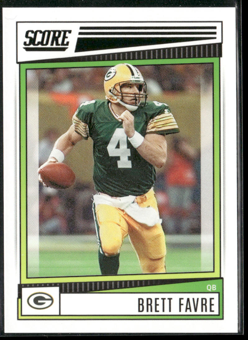 Brett Favre 2022 Score #101 Green Bay Packers