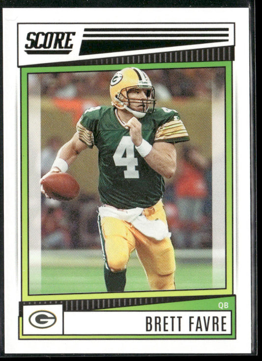 Brett Favre 2022 Score #101 Green Bay Packers