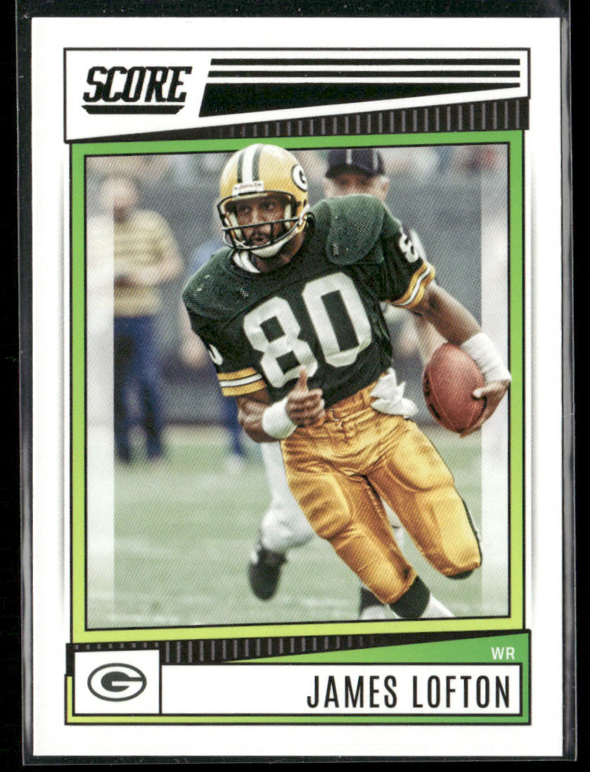 James Lofton 2022 Score #102 Green Bay Packers