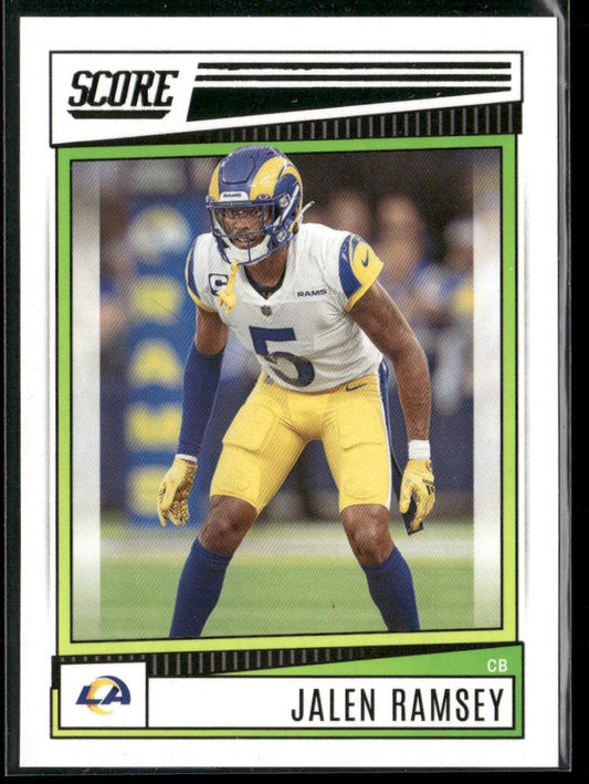 Jalen Ramsey 2022 Score #159 Los Angeles Rams