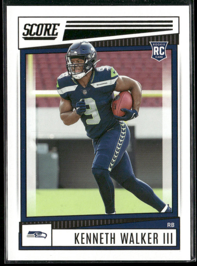 Kenneth Walker III 2022 Score #329 RC Seattle Seahawks