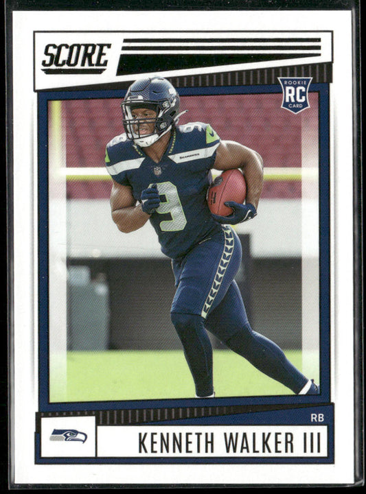 Kenneth Walker III 2022 Score #329 RC Seattle Seahawks