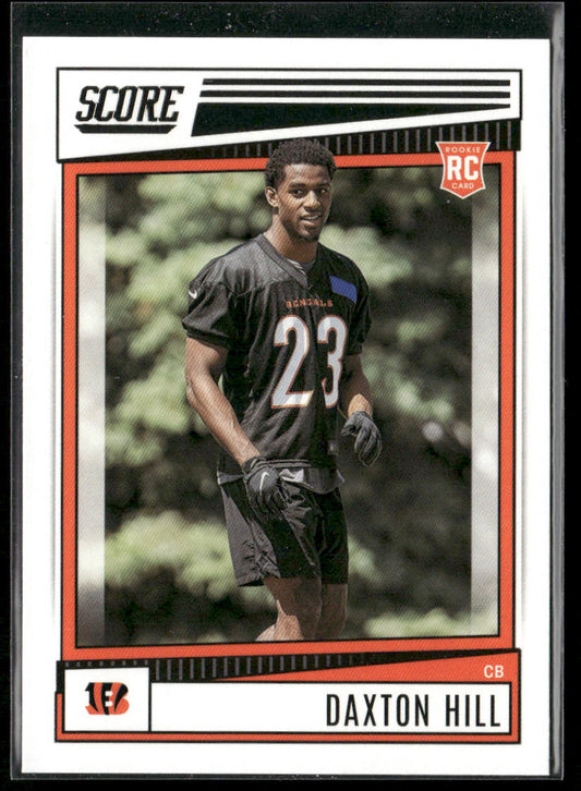 Daxton Hill 2022 Score #366 RC Cincinnati Bengals