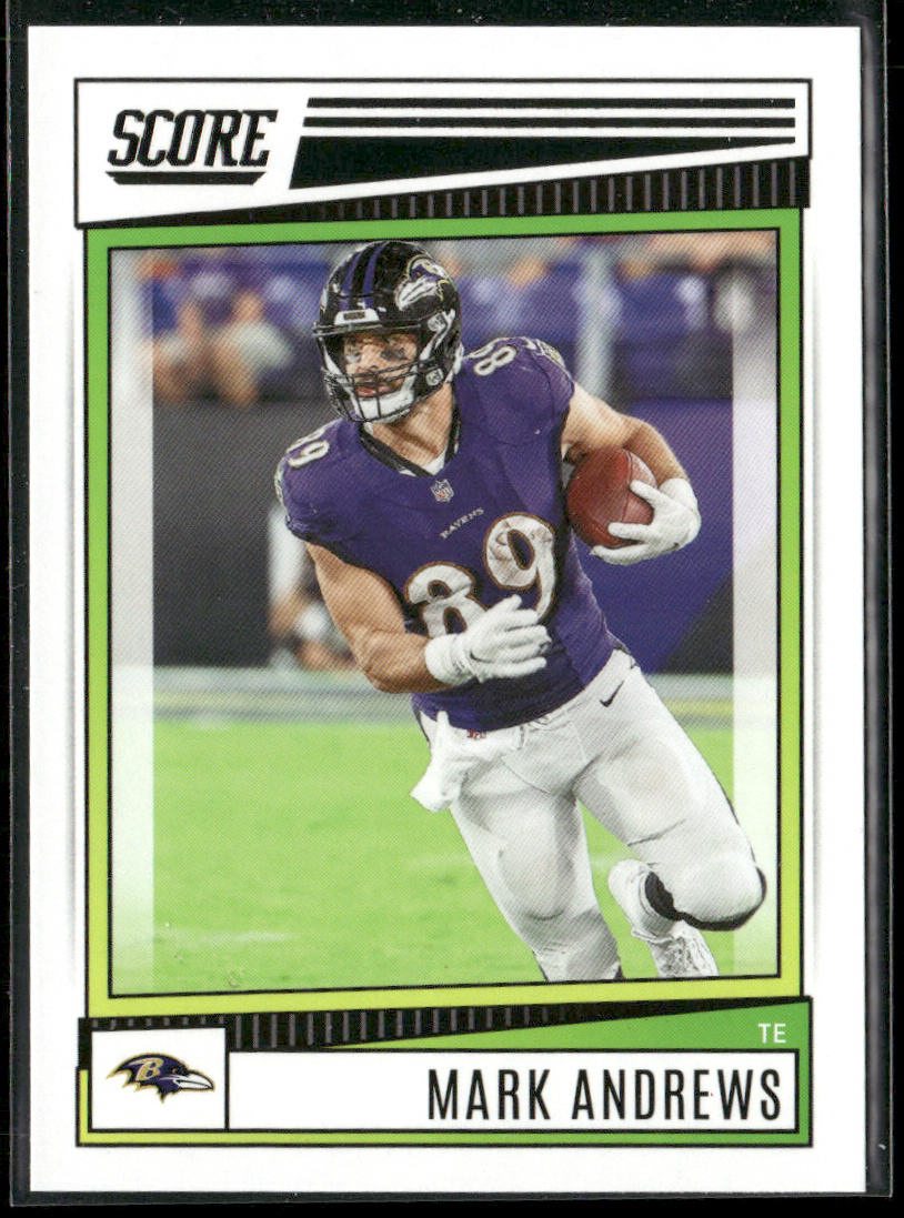 Mark Andrews 2022 Score #183 Baltimore Ravens