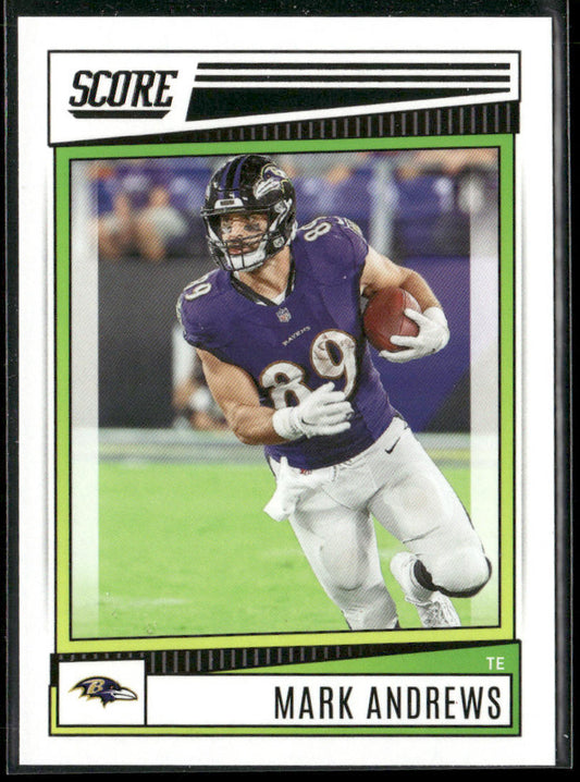Mark Andrews 2022 Score #183 Baltimore Ravens