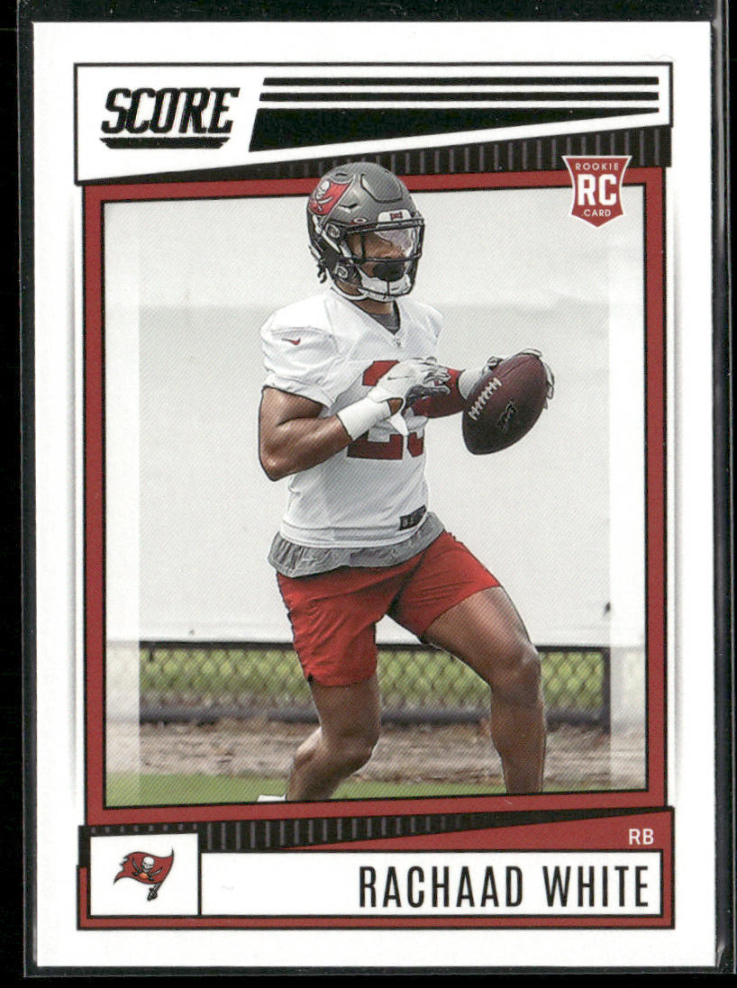 Rachaad White 2022 Score #341 RC Tampa Bay Buccaneers